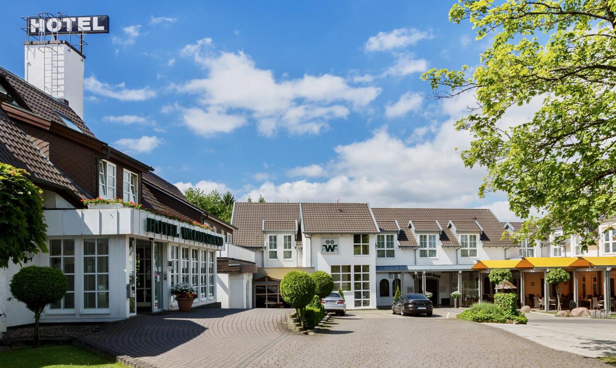 Hotel Waldesrand Herford Exterior foto
